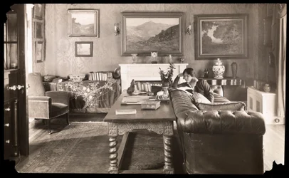 Margaret Illington chez elle, années 1900